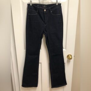 White House Black Market Dark Wash Flare Jean